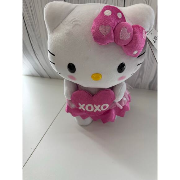 Gemmy Hello Kitty Sanrio XOXO Pink Animated Side Stepper Plush Valentines Love - Picture 8 of 8